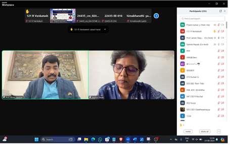 Prof. M. James Stephen